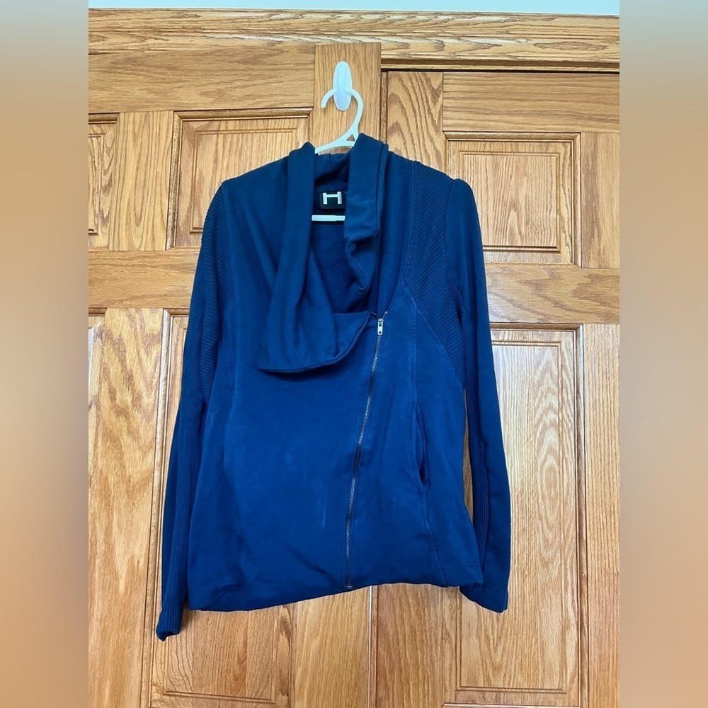 H by Bordeaux - Navy Blue Women's Sweater